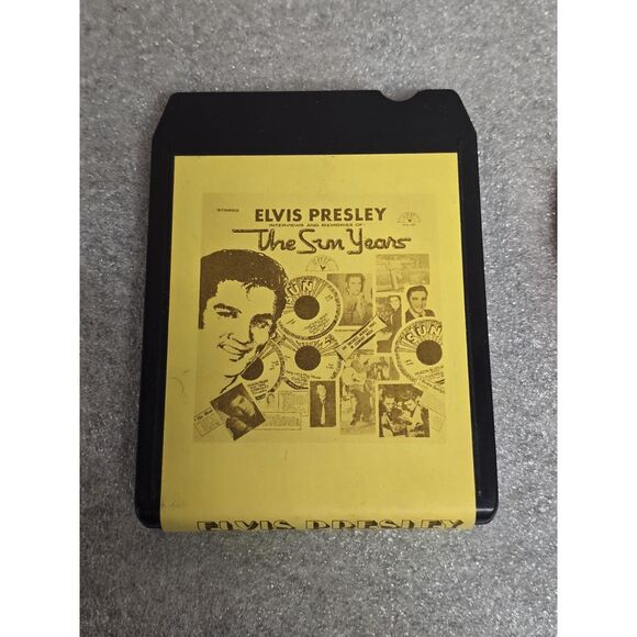 Other - Elvis Presley -  The Sun Years Interviews & Memories‎ 8 Track Tape 1977 .